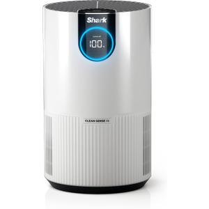 Shark Air Purifiers for Bedroom, Office, Dorm, Small Room, HEPA Air Filter, Odor Eliminator, Covers Up To 500 SQ FT, Air Filtration Removes Smoke, Dust, Allergens, Pet Dander, and Pollutants, HP102