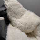 8x10 Area Rugs for Living Room, Ultra Soft Fluffy Shag Floor Carpet, Modern Indoor Plush Fuzzy Rugs for Bedroom Kids Room Nursery Dorm Home Decor Aesthetic, Cream White