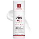 EltaMD UV Clear Face Sunscreen SPF 46, Oil Free for Face with Zinc Oxide, Dermatologist Recommended Sunscreen Lotion, For AcneProne Sensitive Skin, 1.7 oz Pump
