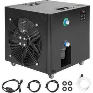 1HP Cold Plunge Chiller with Heater, 37°F-113°F WiFi App & Touchscreen Control, No Installation Required, 110V Plug-and-Play, for Athletic Recovery & Home Wellness