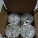 10L0L Chrome Golf Cart Center Caps & Wheel Lug Nuts Kit, 4 PCS ITP SS Wheel Center Hub Caps (Outer Diameter 2.73''/4 PCS) and 16 PCS Wheel Lug Nuts (Thread Size 1/2") for Most EZGO Club Car