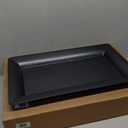 G.E.T. ML-111-BK Food Service Display Tray, 13" x 21.25", Black