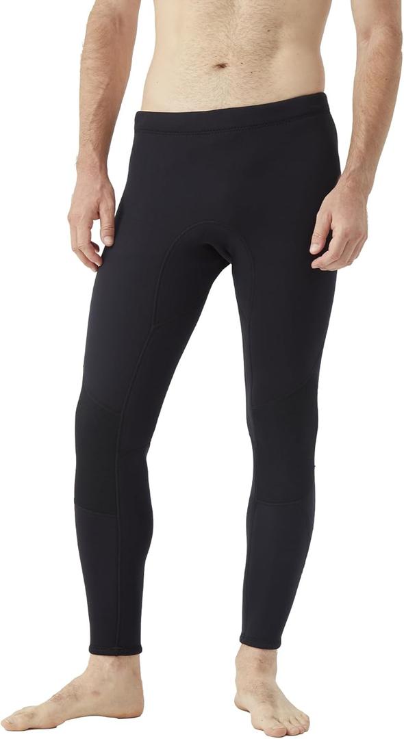 Hevto Wetsuit Pants Men and Women 2mm Neoprene Thermal Wet Suit Leggings for Water Sports Surfing Swimming Diving Kayaking, Large