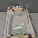 Storage Basket Wicker Baskets for Organizing with Handle Decorative Storage Bins for Countertop Toilet Paper Storage Basket for Toilet Tank Top Small Baskets Set (Set of 2) (Dark-Brown)