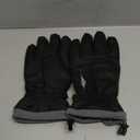 rivmount Winter Waterproof Ski Snow Warm Gloves for Women Men, Windproof Cold Weather Thermal with Touchscreen Fingers, for Running Driving Cycling Hiking Biking Outdoor Sports Daily Work (X-Large, Black)