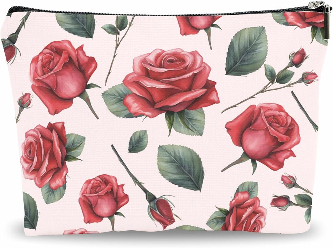 Funny Makeup Bag Gift, Cosmetic Bag For Women, A Wise Woman Once Said... And She Lived Happily Ever After, Travel Bag, Toiletry Bag For Female, Woman Accessories - (A017)