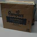 Pampers Swaddlers Diapers, Size 1 (8-14 lbs), 198 Count, Absorbent, Keeps Baby Dry and Comfortable, Skin Safe Disposable Baby Diaper
