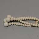 KLOGTSIND Magnetic Curtain Tiebacks, Curtain Holdbacks for Curtains 2 Pack, Wood Bead Curtain Holders for Boho Bedroom Decor, Baby Nursery Decor, Farmhouse Decor