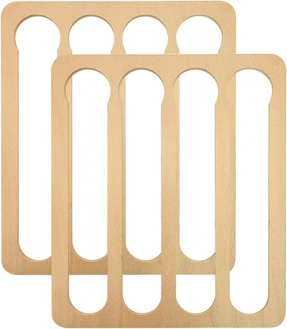 Adhesive Coffee Pod Holder for Nespresso Vertuo Line, Coffee Pod Storage, Holds 20 Pods, Vertical or Horizontal Mount, Large (two pack)