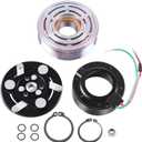 SCITOO AC Compressor Clutch Fit for Honda CRV 2.4L 2007-2014, for Honda Civic 2.4L 2012-2015, for Acura RDX 2.3L 2007-2012