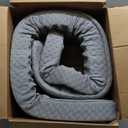 EUHAMS Queen Size Bed Wedge Pillow - Bed Gap Filler Mattress Wedge Headboard Pillow Close The Gap 0-7" Between Your Headboard and Mattress or Wall for Sleeping Backrest Pillow (60"x10"x6" Gray) 