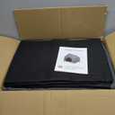 48" Dog House for Outdoor Indoor, X-Large Dog Houses Weatherproof 600D PVC with 8.5" H Textilene Elevated Dog Bed Breathable, Easy to Clean, Dog House Max 200lbs