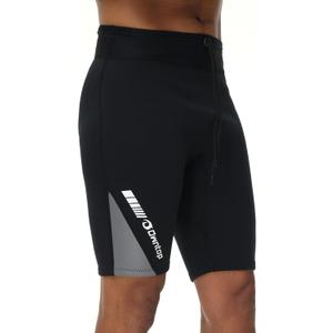 Owntop Neoprene Shorts for Men, 2MM Neoprene Wetsuit Pants, Adjustable Waistband, Lightweight Flexible for Surfing, Diving, Swimming, Jet Ski (Men's Gray, XL)