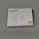 Bone Conduction Headphones, Bluetooth 6.0 Wireless Sport Earphones 10H Playtimes Sweatproof Open Ear Headphones for Workout, Cycling, Outdoor Activities