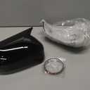 Door Mirror Cover Caps Rearview Side Mirror Cover Wing Cap Exterior Door Rear View Case Trim Rear View Side Car Mirror Caps(Black OneColor)