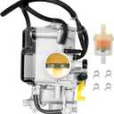 TRX400 Carburetor Fits 1999-2008 Honda Sportrax 400 TRX400EX 2x4, 2001-2015 Honda Sportrax TRX400, 2009-2014 Honda TRX400X, 1999-2000 Honda FourTrax TRX400 Replaces# 16100-HN1-013, 16100-HN1-A43