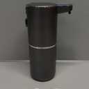 Automatic Foaming Soap Dispenser,4-Level Adjustable Foam, Wall Mount, USB Rechargeable,12.8oz/ 380ml,Touchless Hand & Dish Soap Dispenser for Bathroom, Kitchen,Hotel, Restaurant (Metallic Grey Black)