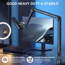 Microphone Arm,Aokeo AK-49 Adjustable Compact Mic Suspension Boom Scissor Arm Stand For Blue Yeti,Snowball iCE, HyperX QuadCast,SoloCast,Elgato Wave,Etc