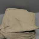 Calvin Klein - Duvet Cover Set, Super Soft Bedding with Modern Microwaffle Design, Casual Bed Essentials (Microwaffle Beige, King)