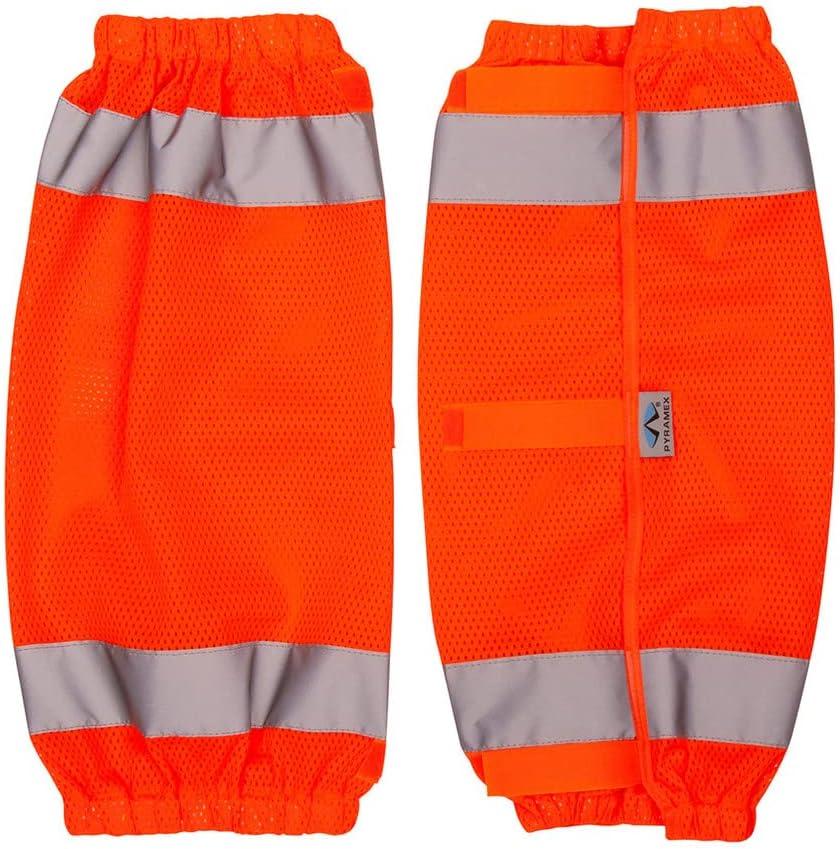 Pyramex RLG20 Leg gaiters in hi vis orange