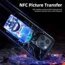 Ink Phone Case for iPhone 14 PRO MAX, Smart Picture Case with APP Control, Strong TPU Protection, Black