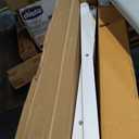 Casual Home Shelf-White Luggage Rack, 26.75" Wide