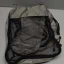 Amazon Essentials 4-Piece Packing Cubes Travel Accessories Set, Space-Saving Luggage Organizer with Double Zipper, Mesh Top Panel, Small/Medium/Large/Slim, Gray