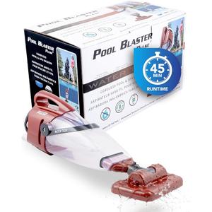 POOL BLASTER Pulse Cordless Pool Vacuum for Above Ground Pools
American-Engineered Hoseless Vac with XL Debris Chamber & 45" Pole - Rechargeable Cleaner with 7.5" Head & 45 Min Runtime