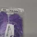 Luomorgo 10 Yards Chainette Fringe Trim 4" Wide - Polyester Tassel for Sewing, Latin Dresses & Lamp Shades | DIY Craft Decor (Purple)