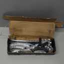 ChgImposs 10 Inch 3-Jaw Gear Puller, 2 Jaw 3 Jaw Puller for Pulley Gears Bearings and Flywheels, Heavy Duty Pulley Puller with Reversible Jaws, High Carbon Steel Removal Tool Bearing Puller Tool