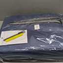 Pangda Suede Headliner Fabric 98 x 60'' with 1/9" Foam Backing Car Roof Headliner Fabric Suede Material Rubber Seam Roller Utility Knife for DIY Automotive RV Boat Ceiling Interior Repair(Blue)