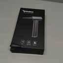 RAYBAO Snow Whiz Turbo Blower, 130000RPM HighSpeed Cordless Mini Snow Blower Air Duster, 4Gear Jet Dry Blower for Light Snow, Computer Keyboard, Car & Outdoor Cleaning, Dark Gray