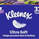 Kleenex Ultra Soft Facial Tissues, 18 Flat Boxes, 180 Tissues per Box, 3-Ply (3240 Total)