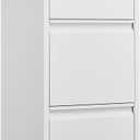 Garvee 3 Drawer File Cabinet with Lock,Heavy Duty Vertical Filing Cabinets for Home Office, Metal Steel Storage Cabinet for Letter/Legal Size File, Assembly Required