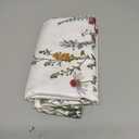 Horaldaily Fall Tablecloth 6060 Inch Square, Spring Autumn Harvest Flowers Table Cover for Party Picnic Dinner Decor (Beige)