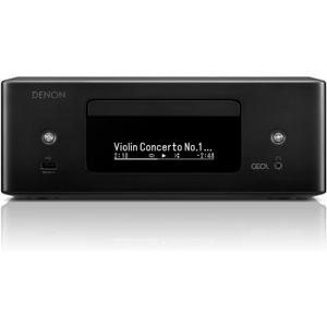 Denon RCD-N12 Bluetooth CD Player with Integrated AM/FM Radio Tuner & Wi-Fi, CD Players for Home Stereo System, Amazon Alexa Compatible, Supports Gaming Consoles, TV & More