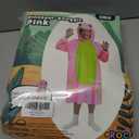 T-Rex Dinosaur Costume Hoodie Dress for Girls 4 to10 Years - Cute Dino Outfit with Hood for Halloween & Parties