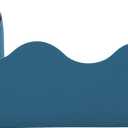 2 x Teacher Created Resources Slate Blue Scalloped Rolled Border Trim - 50ft - Decorate Bulletin Boards, Walls, Desks, Windows, Doors, Lockers, Schools, Classrooms, Homeschool & Offices