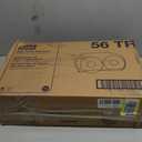 Tork Twin Jumbo Toilet Paper Roll Dispenser Smoke T22, Refill Indicator Window, 56TR