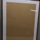Light Walnut 24x32 Frame - Single Frame - Rustic Woodgrain 24 x 32 Poster Frame for Pictures 20x28 with Mat or 24x32 Picture Frame Without Mat for Wall Gallery Display - Ideal Christmas Day