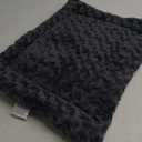 Washable Dog Bed Mat Reversible Dog Crate Pad Soft Fluffy Pet Kennel Beds Dog Sleeping Mattress for Large Jumbo Medium Small Dogs, 29 x 18 Inch, Gray (Grey)