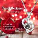 VANGOLD Gifts for Mom,Most Popular Valentine's Day Gifts,Gifts for Girlfriend I Love You Necklace in 100 Languages Gifts for Girlfrien