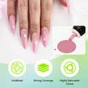 JODSONE 20 Colors Airbrush Gel Nail Polish Set for Nail Gradients No Dilution Gel Nail Polish DIY Various Patterns Nail Art, Girls Christmas Gift