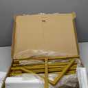 Asee'm 6.6FTx6.6FT Gold Wedding Arch Backdrop Stand Square Metal Rectangular Arch Frame for Ceremony Party Birthday Bridal Baby Shower Anniversary Arbor Balloon Decoration