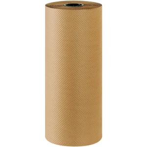 Partners Brand PIKP2460 Indented Kraft Paper Roll, 60#, 24" x 300', Kraft