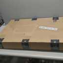 Loddie Doddie Magnetic Dry Erase Calendar Whiteboard - 17 x 23 in Aluminum Frame - Spacious Monthly Planner Grid - Fridge Magnet & Wall Calendar Mount - Dry Erase Markers & Magnets