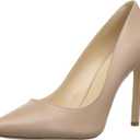 Nine West Women's Tatiana Pump, Beige, Size 7W