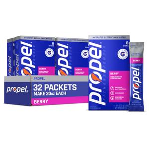 2 x Propel Powder Packets, Berry (Pack of 32) (EXP 03/07/27)