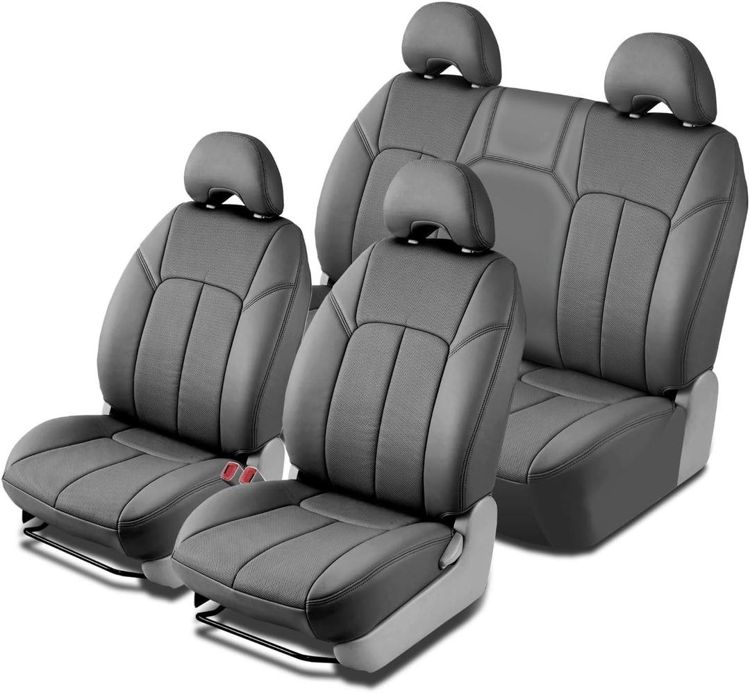 Clazzio 2005-2006 Toyota Tundra Double Cab Front Bench seat Leather Seat Cover