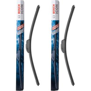 BOSCH 26A18A ICON Beam Wiper Blades - Driver and Passenger Side - Set of 2 Blades (26A & 18A)